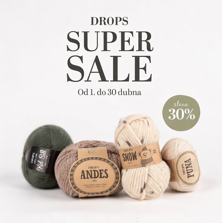 DROPS supersale bavlna