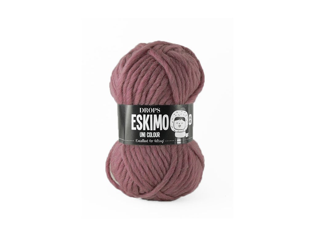 Příze DROPS Eskimo/Snow uni color 09 - starorůžová