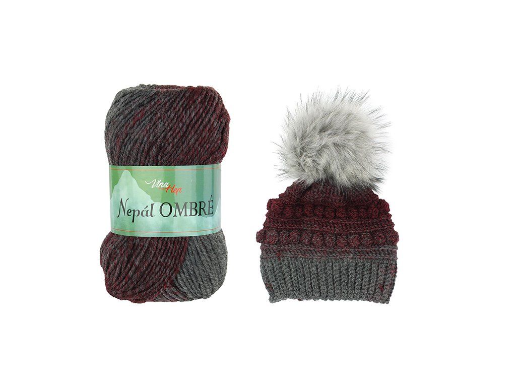 Příze Nepál Ombré - 7404 - Pletanky