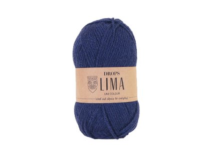 Příze DROPS Lima uni colour 9016 - námořnická modrá