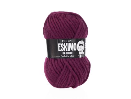 Příze DROPS Eskimo uni color 10 - bordó (do fialova)