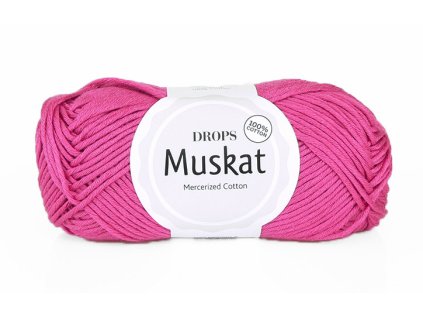 Příze DROPS Muskat 34 - fuchsiová