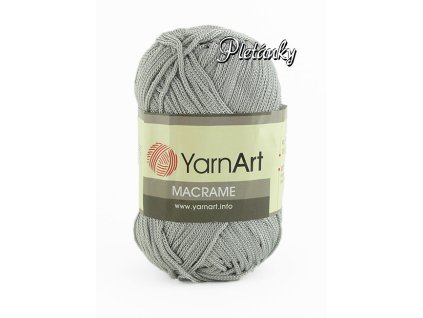 Macrame 149 - stříbrošedá