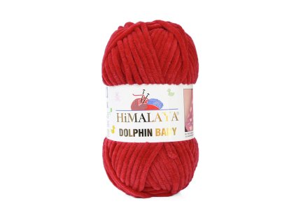 Příze Dolphin Baby 80352 - třešňově červená