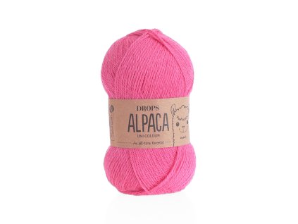 Příze DROPS Alpaca uni colour 2921 - růžová