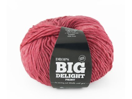 Příze DROPS Big Delight 19 - korálový útes