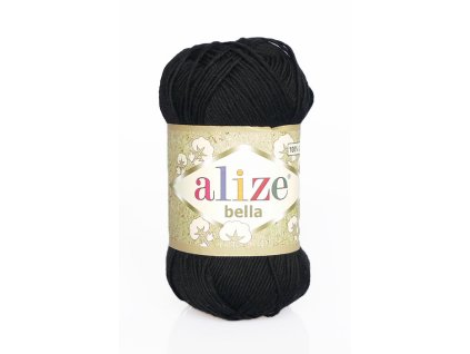 Příze Bella 60 - černá