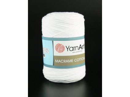 Příze Macrame Cotton 751 - bílá