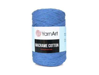 Příze Macrame Cotton 786 - modrá