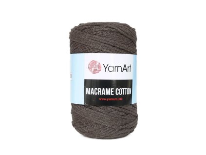 Příze Macrame Cotton 769 - tmavě hnědá