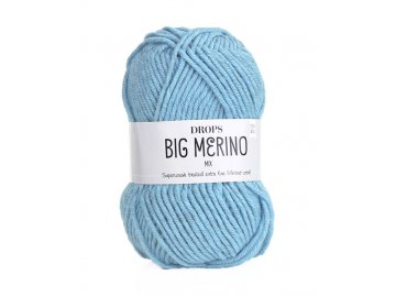 Příze DROPS Big Merino mix 06 - pomněnka