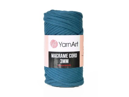 Příze Macrame Cord 789, 3 mm - petrol