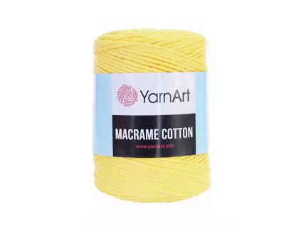 Příze Macrame Cotton 754 - žlutá