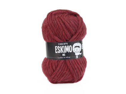 Příze DROPS Eskimo mix 50 - vínová
