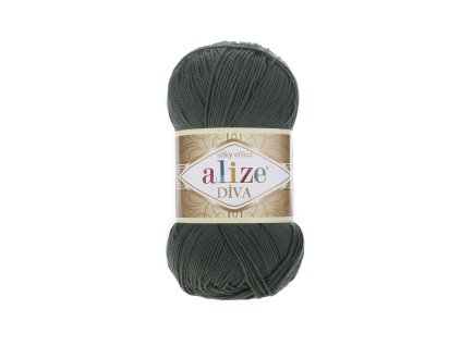 Příze Alize Diva 131 - khaki