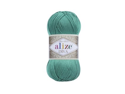 Příze Alize Diva 610 - smaragdová