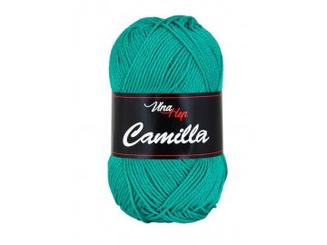 Příze Camilla 8139 - výrazná zelená, VH