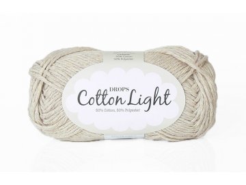 Příze DROPS Cotton light 21 - světlá béžová