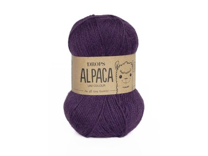 Příze DROPS Alpaca 4400 - lilek
