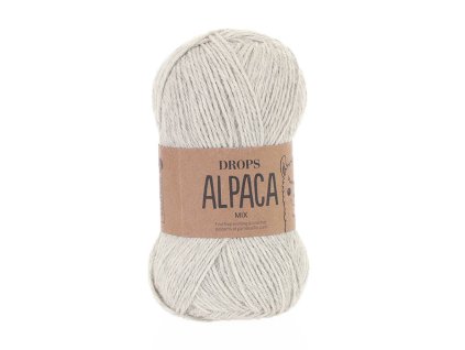 Příze DROPS Alpaca 9020 - stříbrošedá
