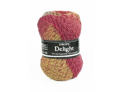 Příze DROPS Delight print 17 - malinový dort