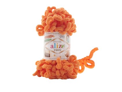 Alize Puffy 336 - oranžová