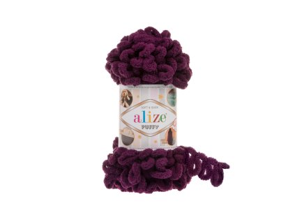 Alize Puffy 111 - tmavý burgund