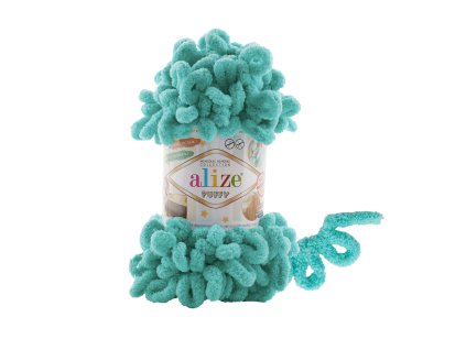 Příze Puffy 490  zelená