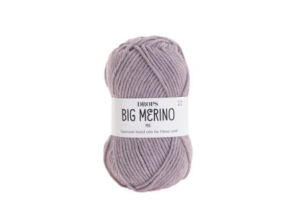 Příze DROPS Big Merino mix 9 - levandulová
