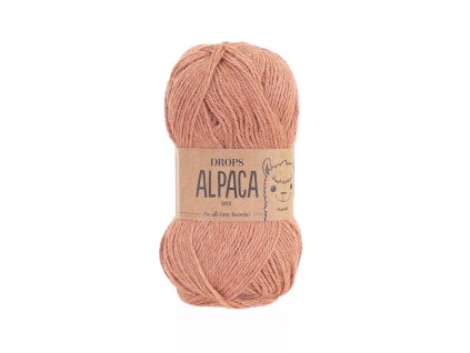 Příze DROPS Alpaca mix 9026 - rumělka