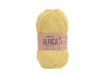 Příze DROPS Alpaca mix 9028 - citrónová