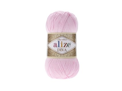 Příze Alize Diva 185 - světlá růžová