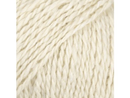 Příze DROPS Soft Tweed uni colour 01 - smetanová