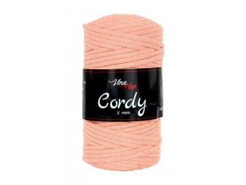 Příze Cordy 8011, 5 mm - lososová
