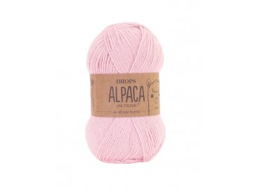 Příze DROPS Alpaca uni colour 3140 - světlá růžová