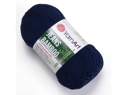 Jeans Bamboo 125 - tmavá modrá