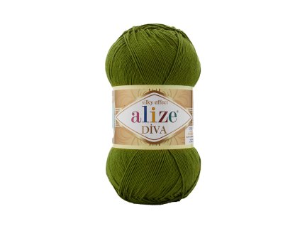 Příze Alize Diva 233 - oliva