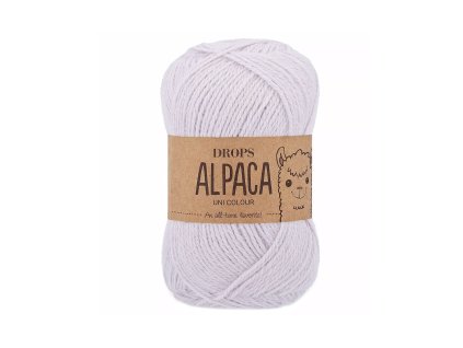 Alpaca uni colour 4010 světlá levandulová