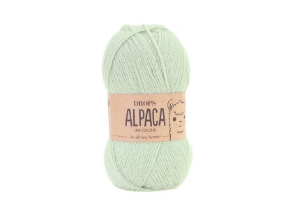 Příze DROPS Alpaca uni colour 9030 - světlá pistáciová