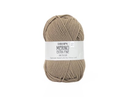 Příze Merino Extra Fine uni color 51 caffe latté