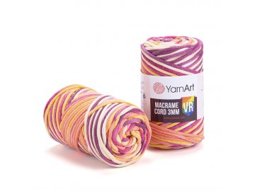 YARNART MACRAME CORD 3 MM VR 912