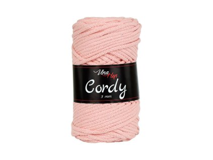Příze Cordy 8011, 3 mm - meruňková