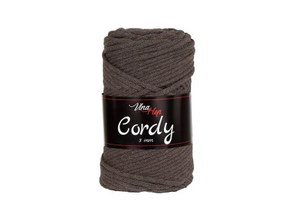 Příze Cordy 8224, 3 mm - kávová