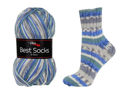 Příze Best Socks 6-fach, 7373