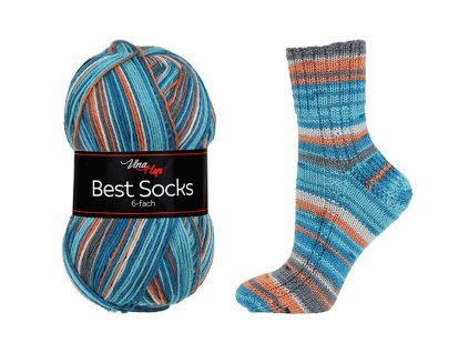 Příze Best Socks 6-fach, 7379