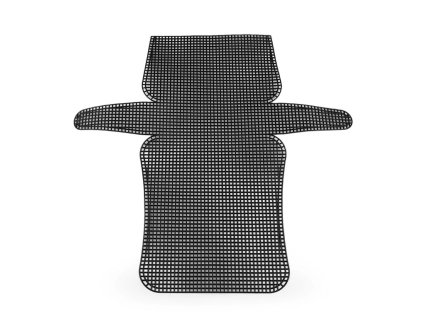 Plastová kanava mřížka na kabelku 18 cm, černá