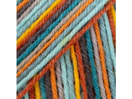 Příze DROPS Fabel Print 928 - soumrak