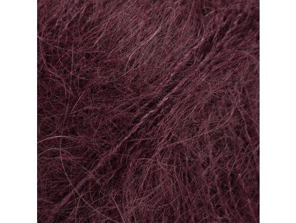 Příze DROPS Kid-Silk uni colour 71 - tmavá grape