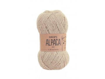 Příze DROPS Alpaca mix 2020 - světlá nugátová