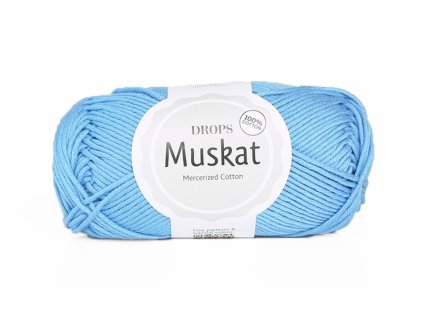Příze DROPS Muskat 02 - modrá